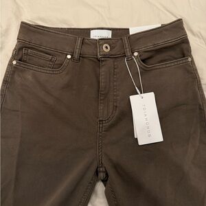 Women's 7 Diamonds Generation Kick Straight Flare Cropped Jeans